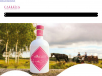 calluna-gin.de Webseite Vorschau