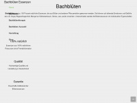 bachblueten-essenzen.com Webseite Vorschau