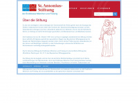 st-antonius-stiftung.de Webseite Vorschau
