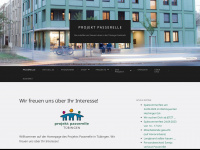 projektpasserelle.com Webseite Vorschau