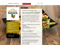 golden-papaya.ch Webseite Vorschau