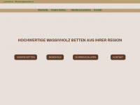 gerberbetten.ch Webseite Vorschau