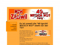 weischno-party.ch Webseite Vorschau