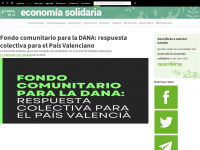 economiasolidaria.org Webseite Vorschau