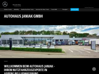 mercedes-benz-trucks-janiak.de Webseite Vorschau
