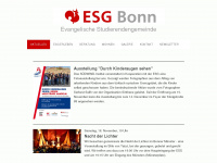 esg-bonn.com Webseite Vorschau
