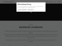 bierbude-duisburg.de Webseite Vorschau