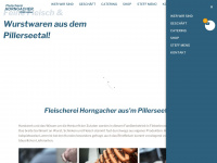fleischerei-horngacher.at Webseite Vorschau