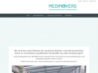 medimovers.de Webseite Vorschau