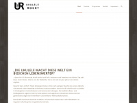 ukulelerockt.com Webseite Vorschau