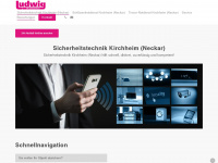 sicherheitstechnik-kirchheim-am-neckar.de Webseite Vorschau