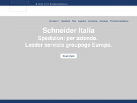 schneideritalia.com Webseite Vorschau