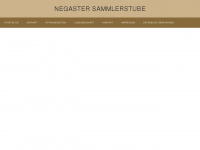 negaster-sammlerstube.de Webseite Vorschau