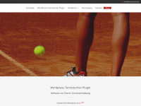 tennisturnier.info Webseite Vorschau
