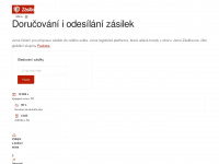 zasilkovna.cz Webseite Vorschau