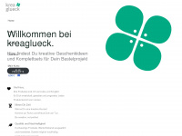 kreaglueck.com Webseite Vorschau