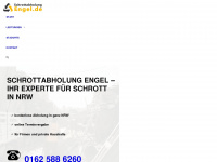 schrottabholung-engel.de Webseite Vorschau
