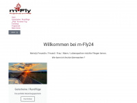m-fly24.de Webseite Vorschau