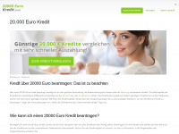 20000-euro-kredit.com Webseite Vorschau