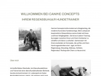 canineconcepts.de Webseite Vorschau