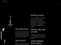 prisma-shisha.com Webseite Vorschau