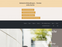 tremp-plastic-surgery.com Webseite Vorschau
