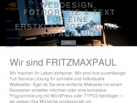 fritzmaxpaul.de Webseite Vorschau