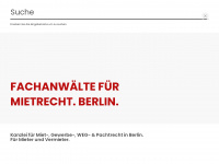 miet-recht-berlin.de Webseite Vorschau