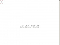 zeitgeist-apartments.com Webseite Vorschau