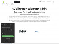 weihnachtsbaum-koeln.com Webseite Vorschau