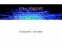 it4startup.ch Webseite Vorschau