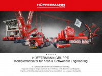 hueffermann-gruppe.de Webseite Vorschau