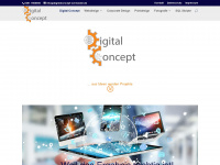 digitalconcept-schroeder.de Webseite Vorschau