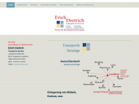 erich-dietrich.de Webseite Vorschau