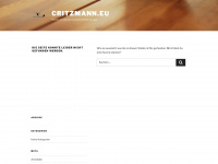 critzmann.eu Webseite Vorschau