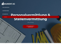 baumont.ch Webseite Vorschau