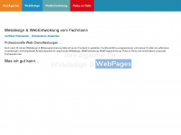 webdesign-webpages.de Webseite Vorschau