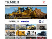 traxco.ch Webseite Vorschau