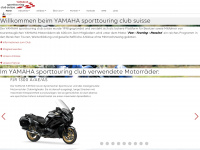 yamaha-sporttouring-club.ch Webseite Vorschau