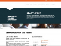 startupsued.de Webseite Vorschau