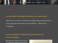 backesmüller.de Webseite Vorschau