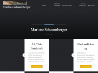 marleneschaumberger.com Webseite Vorschau