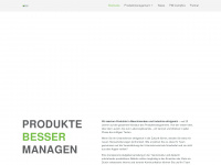 produkte-besser-managen.de Webseite Vorschau