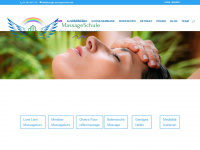 energie-massageschule.com Webseite Vorschau