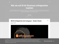 erfolgsatom-softkuddel.blogspot.com Webseite Vorschau