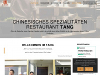 tang-restaurant.com Webseite Vorschau