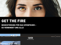 get-the-fire.de Webseite Vorschau