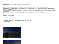 uae-immobilien.ch Webseite Vorschau