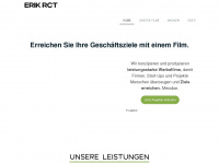 erikrct.com Webseite Vorschau