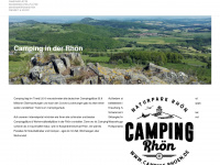 camping-rhoen.de Webseite Vorschau